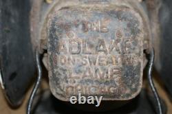 Vintage Adlake Railroad 4 Way Switch Signal Lamp Light Glass Lenses