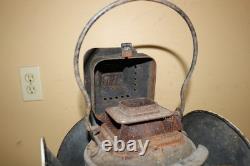 Vintage Adlake Railroad 4 Way Switch Signal Lamp Light Glass Lenses