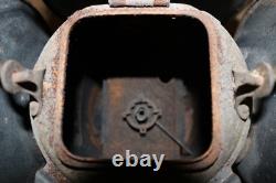 Vintage Adlake Railroad 4 Way Switch Signal Lamp Light Glass Lenses