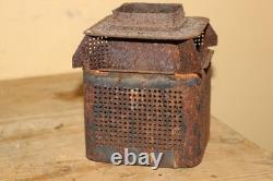 Vintage Adlake Railroad 4 Way Switch Signal Lamp Light Glass Lenses