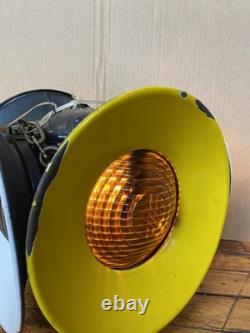 Vintage Adlake Railroad Lamp Lantern 4 Way Switch Signal Plug In Tested Works
