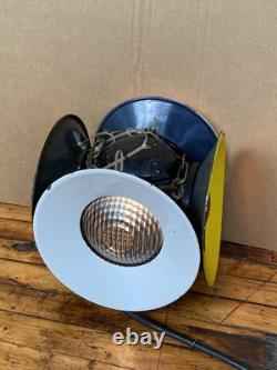 Vintage Adlake Railroad Lamp Lantern 4 Way Switch Signal Plug In Tested Works
