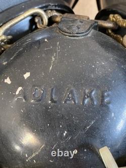 Vintage Adlake Railroad Lamp Lantern 4 Way Switch Signal Plug In Tested Works