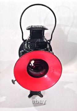 Vintage Adlake Railroad Railway Signal Lamp With Day Targets Nice One