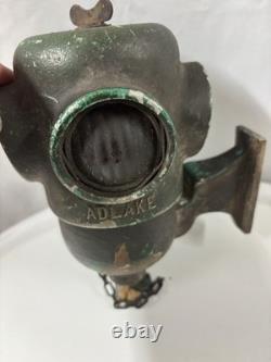 Vintage Adlake Railroad Train Caboose Lamp 4 Way Signal Lantern Light Marker