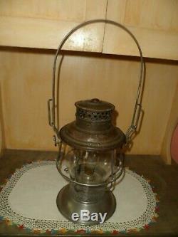 Vintage Adlake Reliable Railroad Lantern D&s. L. R. R