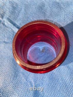 Vintage Adlake SOU RY Red Globe Railroad Lantern