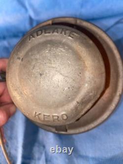 Vintage Adlake SOU RY Red Globe Railroad Lantern