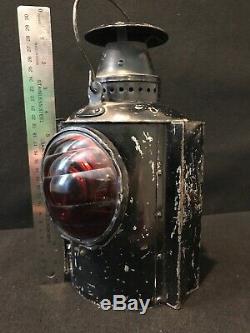 Vintage Adlake Union Pacific Railroad Signal Kerosene Lamp Lantern