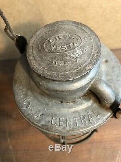 Vintage Advertising Dietz Vesta New York USA Railroad Lantern NYC LINES
