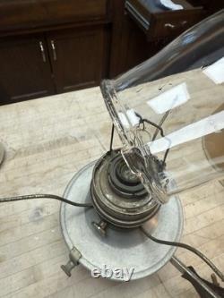 Vintage Aladdin Railroad Caboose Kerosene Oil Lamp/w Spring Bracket, Shade