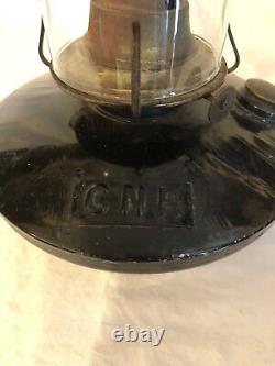 Vintage-Antique Canadain National Railroad Oil Lamp