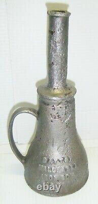 Vintage Antique Dayton Malleable Iron Co. Solid iron Railroad Light-Lantern