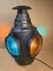 Vintage Antique Dressel Railways Works Switch Lamp B&L E. R. R. Working Well
