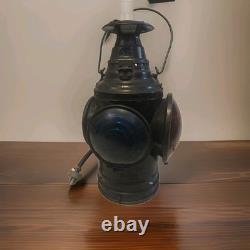 Vintage Antique Dressel Railways Works Switch Lamp. Plugs In To Outlet