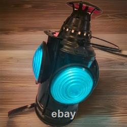 Vintage Antique Dressel Railways Works Switch Lamp. Plugs In To Outlet