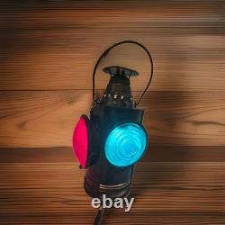 Vintage Antique Dressel Railways Works Switch Lamp. Plugs In To Outlet