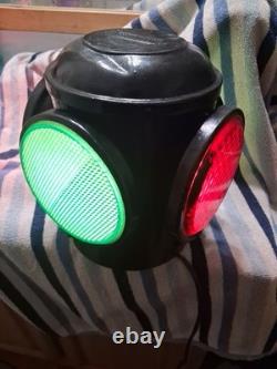 Vintage Antique Dressel Railways Works Switch Lamp Working Well R. R. Light Lamp