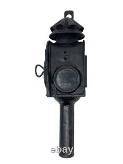Vintage Antique Railway Coach Signal Lantern / Lamp Object of Art
