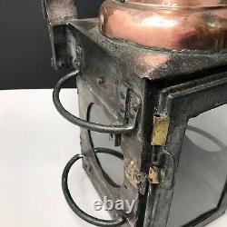 Vintage Antique Railway Lantern From Train