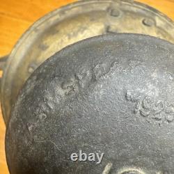 Vintage Armspear 1925 B&O RR Baltimore Ohio Railroad Lantern Red Globe Antique
