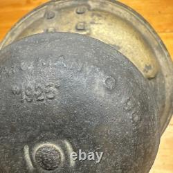 Vintage Armspear 1925 B&O RR Baltimore Ohio Railroad Lantern Red Globe Antique