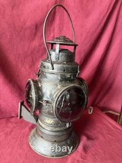Vintage Armspear Railroad Marker Lantern Lamp Sou Rwy