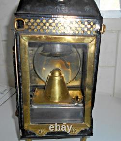 Vintage Austrian Railway Lamp Lantern Station And Signal Office E-g & S / 1918
