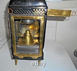 Vintage Austrian Railway Lamp Lantern Station And Signal Office E-g & S / 1918