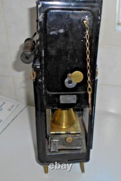 Vintage Austrian Railway Lamp Lantern Station And Signal Office E-g & S / 1918