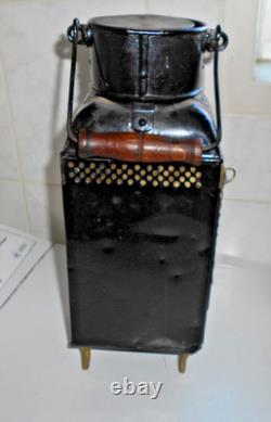 Vintage Austrian Railway Lamp Lantern Station And Signal Office E-g & S / 1918