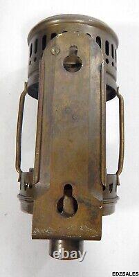 Vintage Brass German Deutsche Reichnsbahn Gesellschaft Railroad Railway Lantern