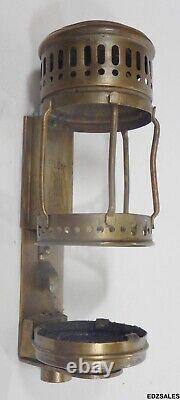 Vintage Brass German Deutsche Reichnsbahn Gesellschaft Railroad Railway Lantern