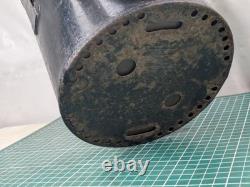 Vintage British Rail GWR Railway Signal Lamp With Insert, Large, Cast Iron