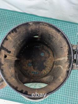 Vintage British Rail GWR Railway Signal Lamp With Insert, Large, Cast Iron
