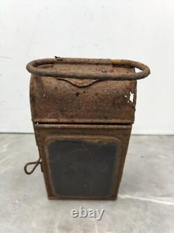 Vintage British Railway Lamps Lanterns Set Of 5 Collectible Relics