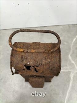 Vintage British Railway Lamps Lanterns Set Of 5 Collectible Relics