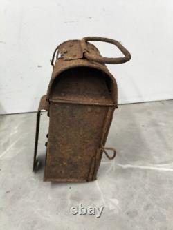 Vintage British Railway Lamps Lanterns Set Of 5 Collectible Relics