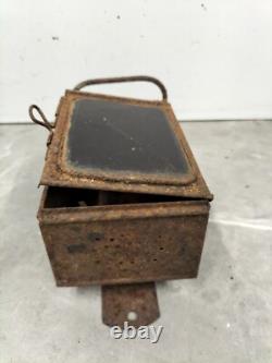 Vintage British Railway Lamps Lanterns Set Of 5 Collectible Relics