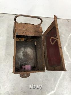 Vintage British Railway Lamps Lanterns Set Of 5 Collectible Relics