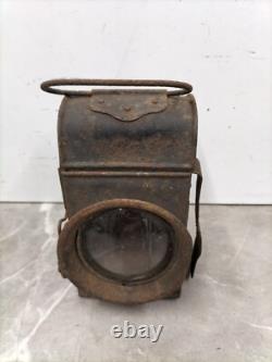 Vintage British Railway Lamps Lanterns Set Of 5 Collectible Relics