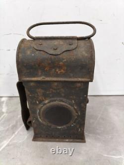 Vintage British Railway Lamps Lanterns Set Of 5 Collectible Relics