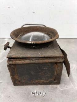 Vintage British Railway Lamps Lanterns Set Of 5 Collectible Relics