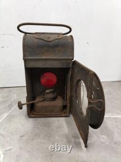 Vintage British Railway Lamps Lanterns Set Of 5 Collectible Relics