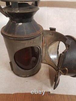 Vintage British Railway Railroad Lantern
