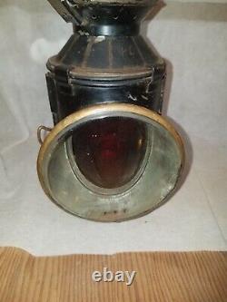 Vintage British Railway Railroad Lantern