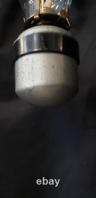 Vintage C & O Railroad Wall Mounted Oil Lamp 20 x 5 GS00094