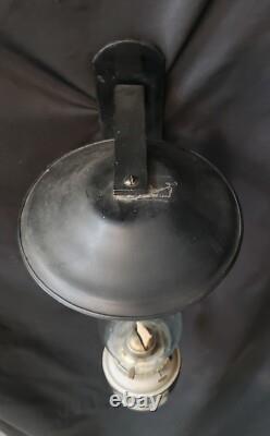 Vintage C & O Railroad Wall Mounted Oil Lamp 20 x 5 GS00094