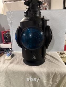 Vintage C. P. R 4 Way Railroad Signal Lantern Light Lamp. EXCELLENT CONDITION