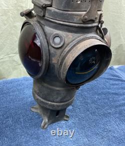 Vintage CHICAGO Adlake Non-Sweating Railroad Lamp Train Lantern